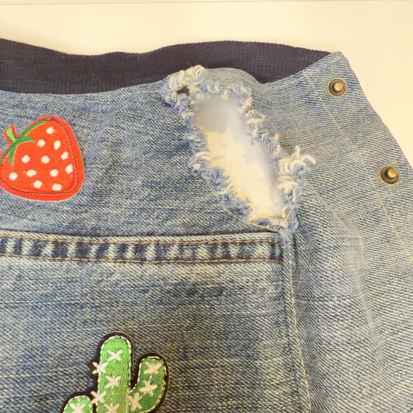 Dog Denim Vest, Size S For Small Dogs, Hand Made, For Chihuahuas Or Cats. - Picture 4 of 10